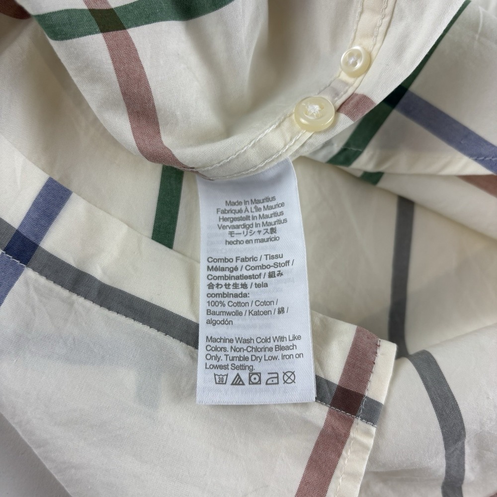 J Crew Shirt Mens XL Slim‎ Cotton Button Down Secret Wash New With Tags - Picture 8 of 9